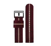 HTHRRFE Schnellverschluss-Nylonband, kompatibel mit Casio PROTREK PRW-6600 PRG-600YB PRG-650 GA2000, Herren-Sportarmband aus wasserdichtem Segeltuch, 24 m(Redmi-black buckle)