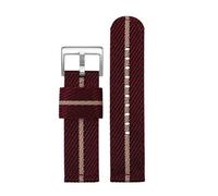 HTHRRFE Schnellverschluss-Nylonband, kompatibel mit Casio PROTREK PRW-6600 PRG-600YB PRG-650 GA2000, Herren-Sportarmband aus wasserdichtem Segeltuch, 24 m(Redmi-steel buckle)