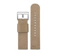 HTHRRFE Schnellverschluss-Nylonband, kompatibel mit Casio PROTREK PRW-6600 PRG-600YB PRG-650 GA2000, Herren-Sportarmband aus wasserdichtem Segeltuch, 24 m(Khaki steel buckle)