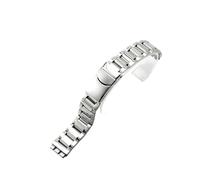 HTHRRFE Solide, raffinierte Stahlgürtel-Herren-Damen-Uhrenkette, kompatibel mit Swatch YCS Yas YGS Ygs749g, dreigabeliges konkav-konvexes Armband 17 mm 19 mm(SWQ-G06-20mm)