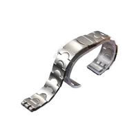 HTHRRFE Sondermodell, 22 mm massives Edelstahl-Armband, kompatibel mit Swatch YRS403 406 G007401 402 409 410, silbernes Uhrenarmband(SWQ-03(19.5mm))