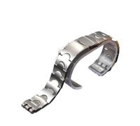 HTHRRFE Sondermodell, 22 mm massives Edelstahl-Armband, kompatibel mit Swatch YRS403 406 G007401 402 409 410, silbernes Uhrenarmband(SWQ-03(17mm))