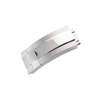 HTHRRFE Uhrenarmbandverschluss kompatibel mit Rolex Submariner GMT Master Daytona Water Ghost Button Edelstahl Metall Massive Schnalle 9mm x 16mm