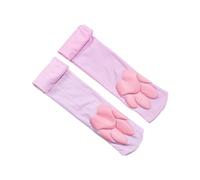 HUAANYA Niedliche Katzenpfoten Oberschenkelstrümpfe Lolitas Über Dem Knie Kätzchenklaue Katze Cosplay Kostüm Geschenke Kätzchenklaue Pad Strümpfe