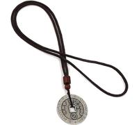 Hualabo Feng Shui Coins Necklace Chinese Lucky Coins Feng Shui Coins Necklace Luck Gifts Charms Decor for Wealth Prosperity for Men Women to Attract Good Luck. (1pcs)