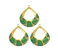 HUANGING 3 stabile Schildkröten-Sonnenblumen-Anhänger für Damen, Schmuckdesign, Marine-Thema, Charm-Zubehör, Edelstahl-Charm-Anhänger, One Size, Wie beschrieben, Wie beschrieben