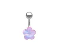 HUANGING Bauchnabel-Schmuck, zarter Herz-Nabelring, Edelstahl-Textur, geeignet für Urlaub und Partys, tragen Sie Bauchnabelpiercings, One Size, Wie beschrieben, Wie beschrieben