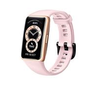 HUAWEI Band 6, FullView-Display, 3,7 cm (1,47 Zoll), SpO2-Überwachung, Rhythmus- und Schlafüberwachung, 2 Wochen Akkulaufzeit, Rosa