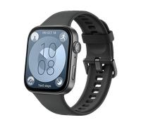 HUAWEI FIT 3 Smartwatches Aluminiumlegierung Fluorelastomer-Armband, 130-210 mm, Schwarz