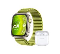 HUAWEI Fit 4 Pro + Freebuds SE 2 Smartwatch Nylonarmband, 120-190 mm, Green