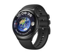 HUAWEI WATCH 4 ACTIV BLACK (ARCHI-L19F) Smartwatch Edelstahlgehäuse, hochfester Verbundfaser Fluoroelastomer, 140 - 210 mm, Schwarz