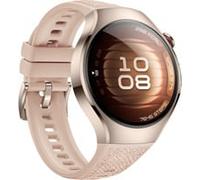 Huawei Watch 5 42mm (Soc-L29L), Smartwatch beige, Komposit-Armband in beige, Gehäuse aus Edelstahl