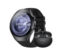 HUAWEI Watch 5 46 + Freebuds 6i Smartwatch Fluorelastomer, 140-210 mm, Midnight Black