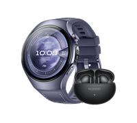 HUAWEI Watch 5 46 + Freebuds 6i Smartwatch Kompositarmband, 140-210 mm, Purple