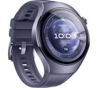 Huawei Watch 5 46mm (Rates-L39L), Smartwatch grau/violett, Komposit-Armband in grauviolett, Gehäuse aus Titanium