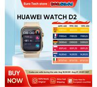 HUAWEI Watch D2 1,82'' AMOLED-Display EKG umfassende Schlafüberwachung Familiengesundheitspflege Bluetooth Talk NFC Airbag Strap GOLD