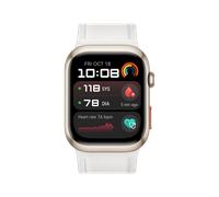 HUAWEI WATCH D2 goldenes Gehäuse mit weißem Lederarmband