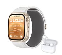 HUAWEI Watch D3 Smartwatch Blassgold + FreeBuds SE 4 Weiß | 24/7 ambulantes Blutdruckmonitoring, Blutdruckmessung vor und nach dem Training, HRV, EKG, Ganztägiger Komfort, 40 g