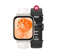 HUAWEI WATCH FIT 3 Weiß, Lederarmband