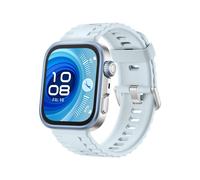 Huawei Watch Fit 4 Pro - Aluminiumlegierung - intelligente Uhr mit Riemen - Flouroelastomer - Blau - Handgelenkgröße: 130-210 mm - Anzeige 4.6 cm (1.82")