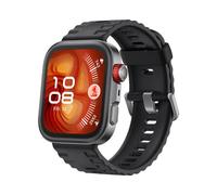Huawei Watch Fit 4 Pro, schwarzes Gehäuse mit schwarzem Fluorelastomer-Armband - Payback Punkte sammeln - 10€ sparen mit Wero