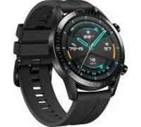 Huawei Watch GT 2 Sport [inkl. Silikonarmband schwarz] 46mm Edelstahlgehäuse schwarz | Zustand: Neu | differenzbesteuert