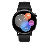 Huawei Watch GT 3 42mm Schwarz mit Fluoroelastomer Armband