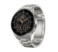 HUAWEI Watch GT 3 Pro 46mm Smartwatch, Titangehäuse, Saphirglas, Tauch Modus, Lange Akkulaufzeit, dratlosses Aufladen, Herzfequenz und SpO2 Überwachung, BluethoothAnrufe, Titanband