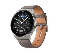 HUAWEI Watch GT 3 Pro 46mm Smartwatch, Titangehäuse, Saphirglas, Tauch Modus,Lange Akkulaufzeit, dratlosses Aufladen,Herzfequenz und SpO2 Überwachung, Anrufe per Bluethooth, braun