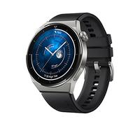 HUAWEI Watch GT 3 Pro 46mm Smartwatch, Titangehäuse, Saphirglas, Tauch Modus,Lange Akkulaufzeit, dratlosses Aufladen,Herzfequenz- und SpO2 Überwachung, Bluethooth Anrufe, schwarz
