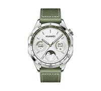 HUAWEI WATCH GT 4 46MM GREEN WOVENSTRAP Smartwatch Edelstahl Woven, 140 - 210mm, Grün