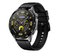Huawei Smartwatch Watch GT4 46 mm (Phoinix-B19F) Fluorelastomer-Armband 140–210 mm Schwarz