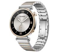 Huawei Watch GT4 41mm (Aurora-B19T), Smartwatch silber, Edelstahl-Armband