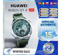 Huawei Watch GT 4 Smartwatch 46 mm iOS und Android, Kalorienmanagement, professionelle Gesundheitsverfolgung, SpO2, GPS 46 mm Grün