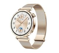 HUAWEI Watch GT 5 41 mm Smartwatch, Kunstvolles Design, Erweiterte Lauf- und Fahrradfunktionen, Gesundheitsmonitoring, Bis zu 7 Tage Akkulaufzeit, Kompatibel mit iOS & Android, Gold