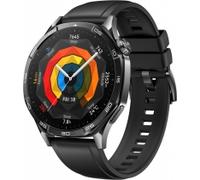 Huawei Watch GT 5 46mm Schwarz (Schwarzes Gummi Armband)