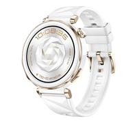 HUAWEI Watch GT 5 Pro 42 mm Smartwatch, Kunstvolles Design,Sportfunktionen auf Profi-Niveau,Health-Tracking, EKG-Monitoring, bis zu 7 Tage Akkulaufzeit, GPS, iOS & Android, Weiß