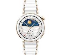 Huawei Watch GT 5 Pro - 42 mm - weiß Keramik - intelligente Uhr mit Riemen - Handgelenkgröße: 130-190 mm - Anzeige 3,4 cm (1,32") - NFC, Bluetooth - 83 g - weiß (55020DRC)