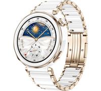 HUAWEI WATCH GT 5 Pro 42mm weißes Keramik mit weißem Keramikarmband