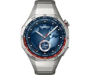 Huawei Watch GT 5 Pro - 46 mm - Titan - intelligente Uhr mit Riemen - Handgelenkgröße: 140-210 mm - Anzeige 3,6 cm (1,43") - NFC, Bluetooth - 97 g - Titan (55020DKB)