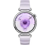 Huawei Watch GT 6 41mm (Konsu-B19FC), Smartwatch silber, violettes Fluorelastomerarmband