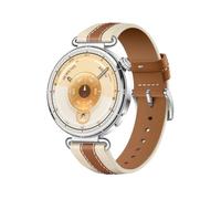 Huawei Smartwatch Watch GT 6 41 mm Edelstahlgehäuse, braunes Nylonarmband