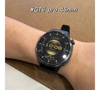 HUAWEI Watch GT 6 Pro 46 mm GPS-Smartwatch, 1,47 Zoll AMOLED-Touchscreen, bis zu 21 Tagen Autonomie, professionelles Radfahren, NFC, iOS Android-kompatibel, EKG-Analyse, Gesundheitsüberwachung 46 mm b