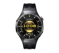 Huawei Watch GT 6 Pro - 46 mm - titanium alloy - intelligente Uhr mit Riemen - Flouroelastomer - sch