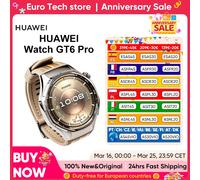 HUAWEI Watch GT 6 Pro 46 mm GPS-Smartwatch, 1,47 Zoll AMOLED-Touchscreen, bis zu 21 Tage Autonomie, professionelles Radfahren, NFC, Black