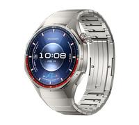 HUAWEI WATCH GT 6 Pro 46mm Style Set Titangehäuse mit Titanarmband und blauem Fluorelastomerarmband