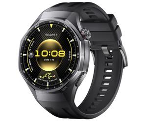 Huawei Watch GT 6 Pro Schwarz - 46 mm Titan-Sportversion mit 1,47" AMOLED, 21 Tage Akku & Premium-Design