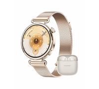 HUAWEI Watch GT 6 Smartwatch+FreeBuds SE 3 Beige, GPS, AMOLED-Display, Bis zu 14 Tage Akku, Radfahren, Kompatibel mit Android™ & iOS, Gesundheitsmonitoring, emotionales Wellbeing, Gold, 41mm