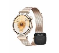 HUAWEI Watch GT 6 Smartwatch+FreeBuds SE 3 Schwarz, GPS, AMOLED-Display, Bis zu 14 Tage Akku, Radfahren, Kompatibel mit Android™ & iOS, Gesundheitsmonitoring, emotionales Wellbeing, Gold, 41mm