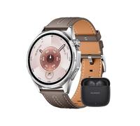HUAWEI Watch GT 6 Smartwatch+FreeBuds SE 3 Schwarz, GPS, AMOLED-Display, Bis zu 21 Tage Akku, Radfahren, Kompatibel mit Android™ & iOS, Gesundheitsmonitoring, emotionales Wellbeing, Grau, 46mm